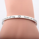 Kuiyai Brazalete De Un Pedazo De Mi Corazón Vive En El Cielo