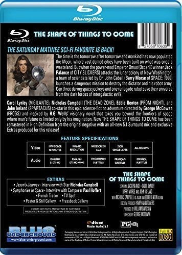 La forma de las cosas por venir [blu-ray]