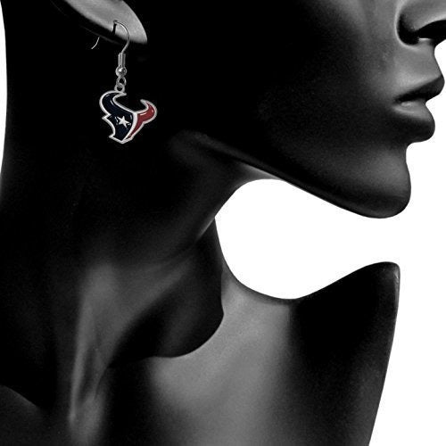 Pendientes Colgantes De Los Houston Texans De La Nfl