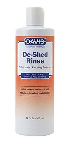 Enjuague Para Mascotas Davis De-shed, 12 Oz
