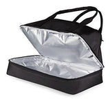 Picnic Aislado Cazuela Tote, Negro