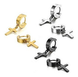3 Pares De aretes de Acero Inoxidable