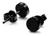 Pares De Aretes De Acero Inoxidable