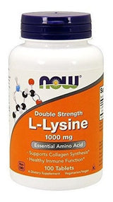 L-lisina 1000 Mg, 100 Tabletas (paquete De 2)