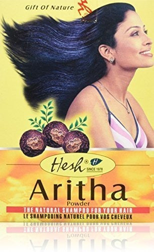 Hesh Aritha Herbal Ayurveda Powder El Champú Natural Para El