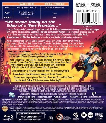 Justice League: The New Frontier Special Edition [blu-ray]