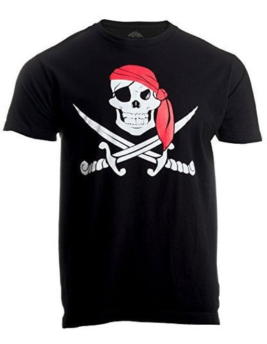 Jolly Roger Calavera y tibias cruzadas Disfraz De
