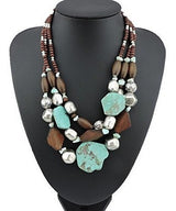 Collar Fornido De Turquesa