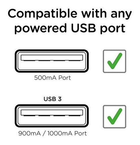 Cable De Alimentación Usb Mission Para Amazon Fire Tv 4k