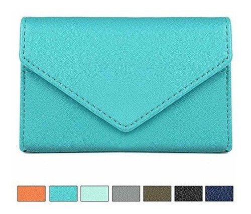 Funda para tarjetas de crédito, tarjetero para damas