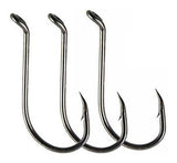 50pcs 8299 8/0 Ganchos De Pesca para Pulpo de Acero