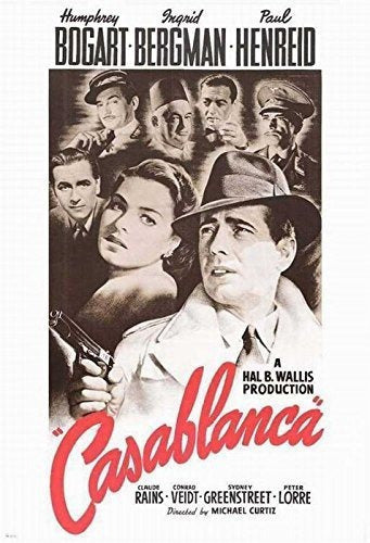 Casablanca - Póster de película