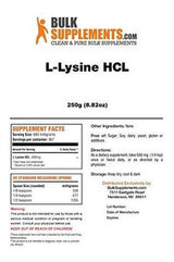 Suplementos a granel L-lisina Hcl
