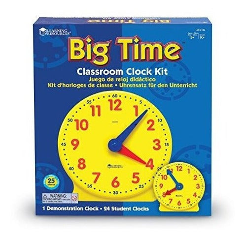 Reloj De Salón De Recursos De Aprendizaje
