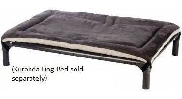Kuranda Almond Pvc Chewproof Cama Para Perros  Grande
