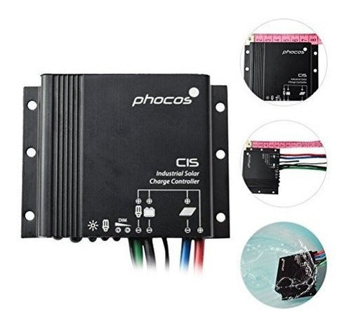 Controlador De Carga Solar 12 / 24vdc