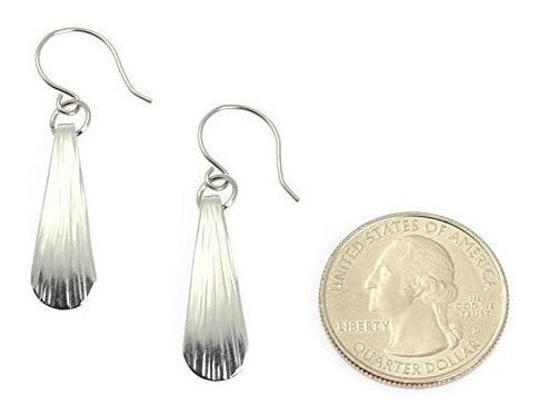 Mini Pendientes De Plata En Aluminio Plateado
