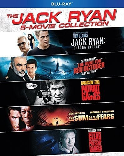 Jack Ryan 5-colección De Películas [blu-ray]