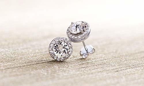 Devin Rose Aretes Redondos De Plata
