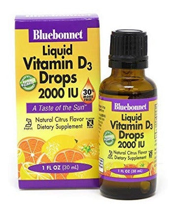 Vitamina D3 Gotas 2000  Cítricos 1
