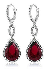 Pendientes Colgantes De Plata De Ley 925 De 19.45