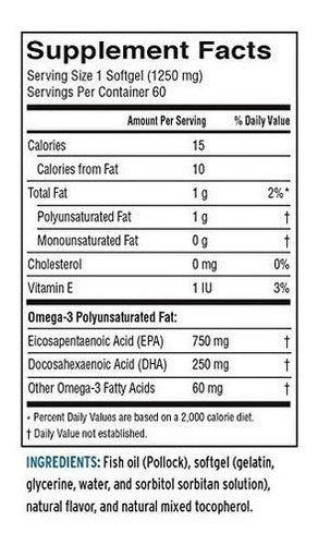 Suplemento Nutricional De Omega-3