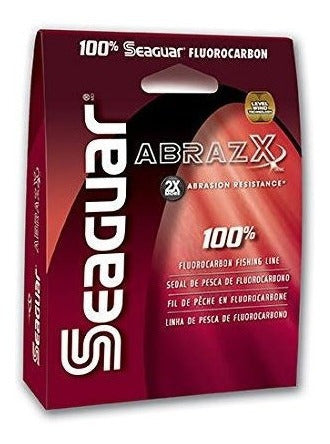 Línea De Pesca Seaguar Abrazx 100% Fluorocarbono 200 Yardas