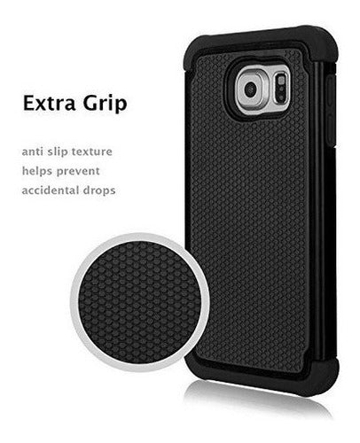 Funda Galaxy S6 Edge, Jeylly (tm) [a Prueba De Golpes]
