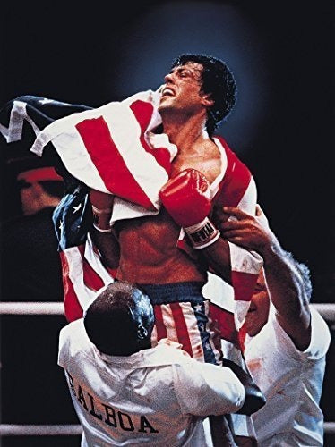 Póster de película Rocky IV (1985)