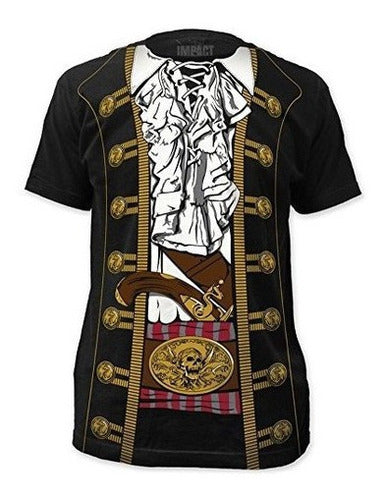 Camiseta Pirata Prince Costume Tee (slim Fit) Talla Xxl