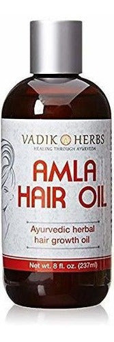 Aceite Para El Cabello Amla (8 Oz) De Vadik Herbs Aceite