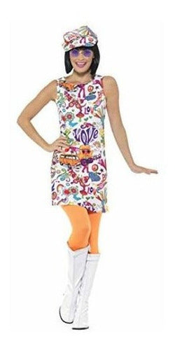 Disfraz De Pollito Groovy Para Mujer De Smiffys, Multi