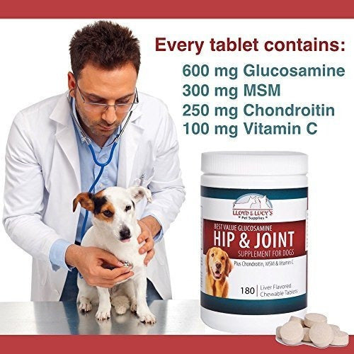Glucosamina de la mejor calidad para caderas de perros