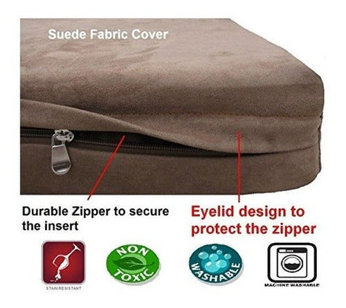 Dogbed4less Cama Ortopédica Extra Grande Para Perros