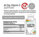 Super Bio C  500 Mg Tamponados - 360  Cápsula