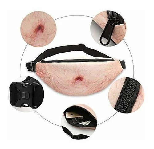 Cangurera chistosa en forma de panza para que papá