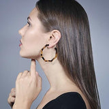 Aros Para Mujer Moda Declaración Bohemia Cuelga Pendientes
