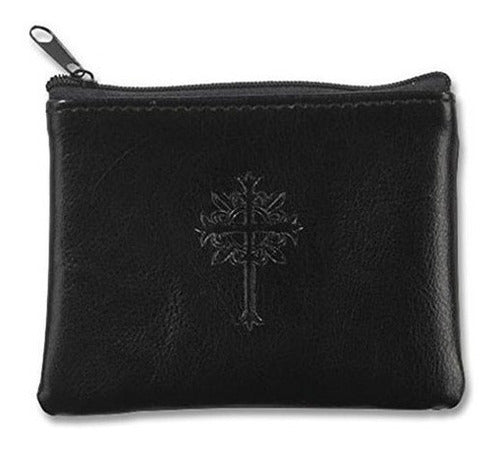 funda de piel rosario con cierre