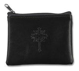 funda de piel rosario con cierre