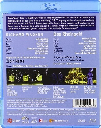 Wagner El Rhinegold Blu-ray