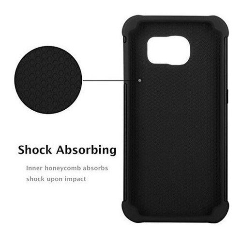 Funda Galaxy S6 Edge, Jeylly (tm) [a Prueba De Golpes]