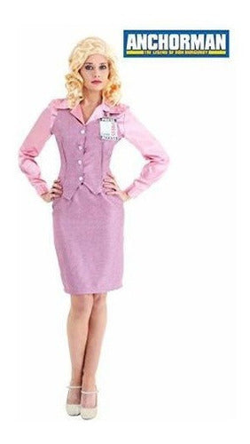 Disfraz De Veronica Corningstone Grande Rosa