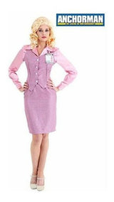 Disfraz De Veronica Corningstone Grande Rosa