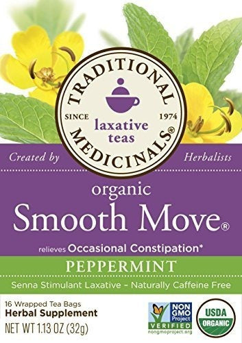 Té De Menta Orgánico Smooth Move De Medicinales Tradicionale