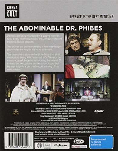 El Abominable Dr. Phibes [blu-ray]