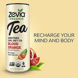 Zevia Organic Earl Grey Tea Orange Blood, 12 unidades, Bebida