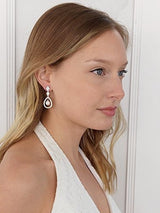 Pendientes colgantes de boda