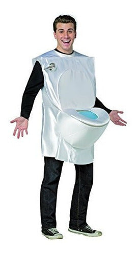 disfraz de inodoro para hombre