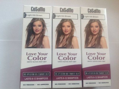 Color 775 Marrón claro ceniza (paquete de 3)