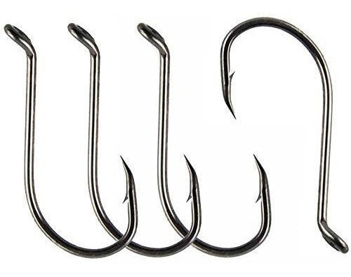 50pcs 8299 8/0 Ganchos De Pesca para Pulpo de Acero